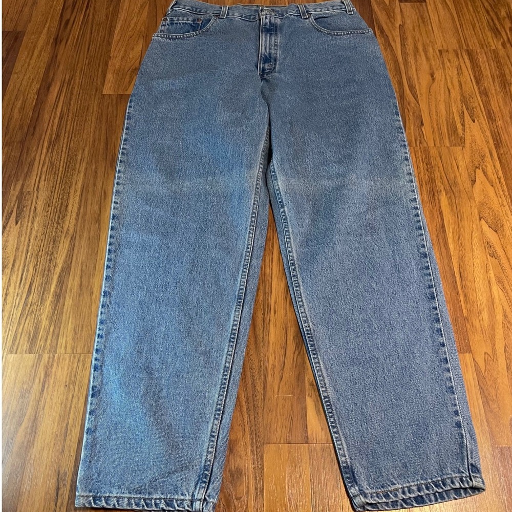 Levis 560 Loose Fit Tapered Leg Jeans Mens 36x32 Blue Denim VTG 2001 NWT in USA